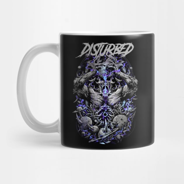 DISTURBED BAND MERCHANDISE by Rons Frogss